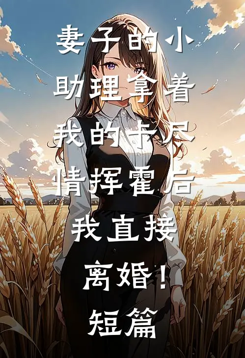 妻子的小助理拿着我的卡尽情挥霍后，我直接离婚！短篇