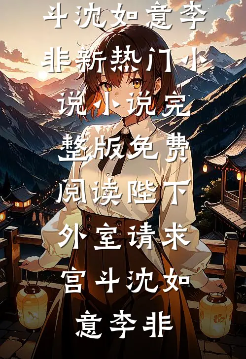 陛下，外室请求宫斗沈如意李非新热门小说_小说完整版免费阅读陛下，外室请求宫斗沈如意李非