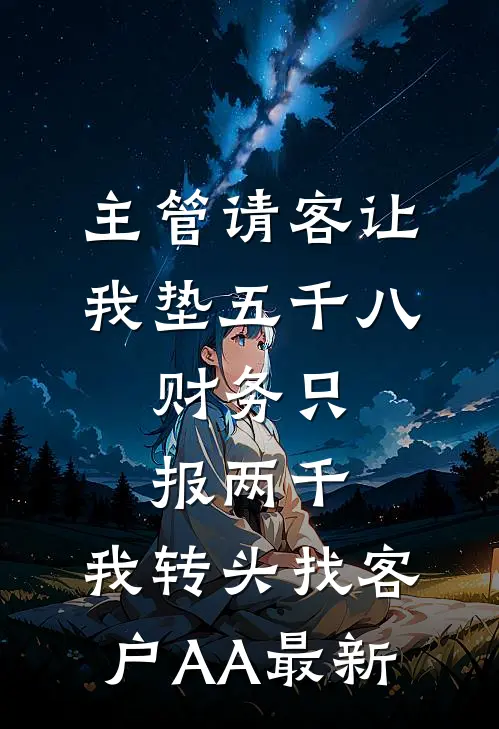 主管请客让我垫五千八，财务只报两千，我转头找客户AA最新