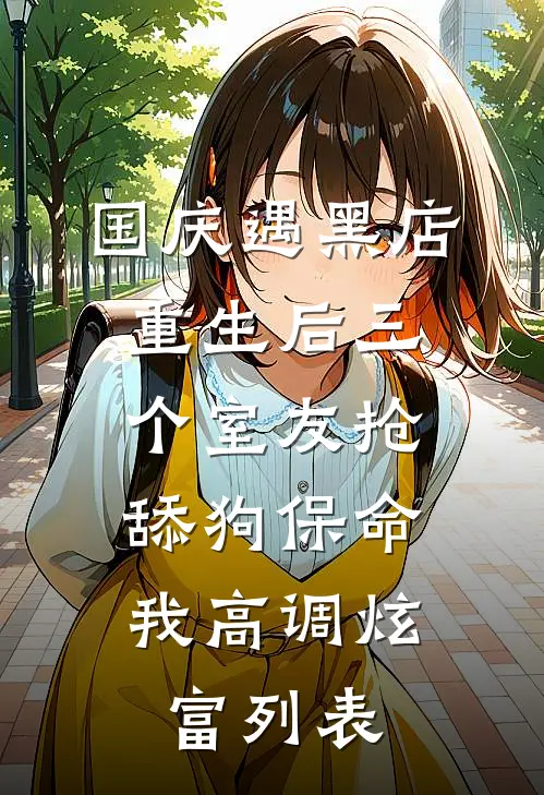 国庆遇黑店，重生后三个室友抢舔狗保命，我高调炫富列表
