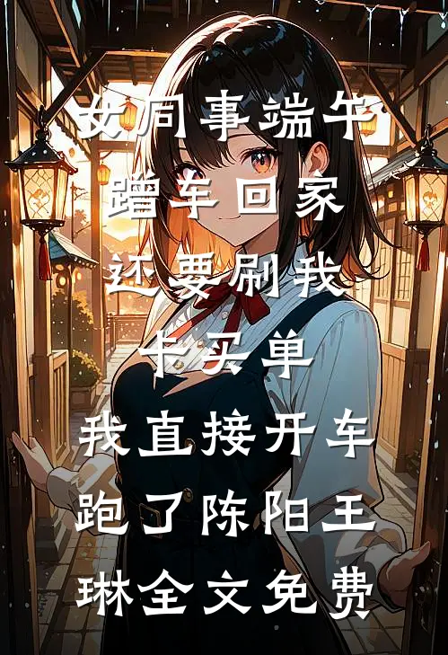 女同事端午蹭车回家，还要刷我卡买单，我直接开车跑了陈阳王琳全文免费