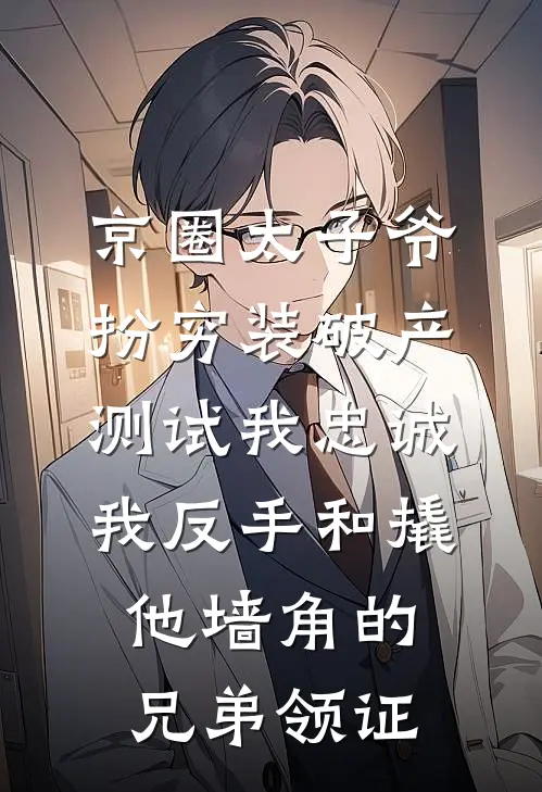 京圈太子爷扮穷装破产测试我忠诚，我反手和撬他墙角的兄弟领证