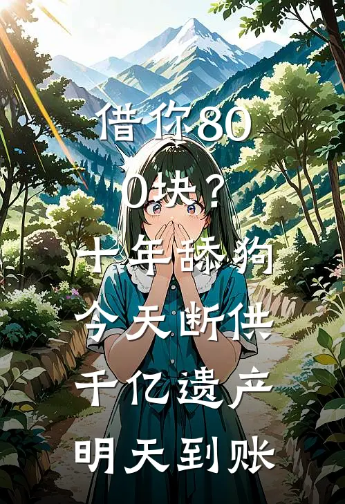 借你800块？十年舔狗今天断供，千亿遗产明天到账