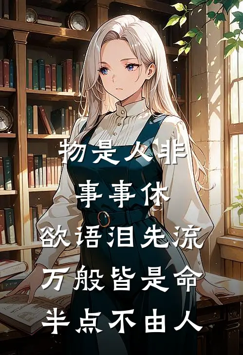 物是人非事事休,欲语泪先流,万般皆是命,半点不由人
