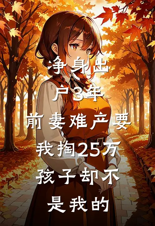 净身出户3年，前妻难产要我掏25万，孩子却不是我的