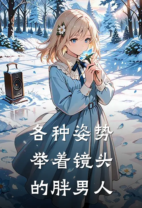 各种姿势举着镜头的胖男人