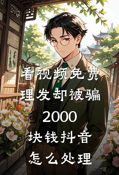 看视频免费理发却被骗2000块钱抖音怎么处理
