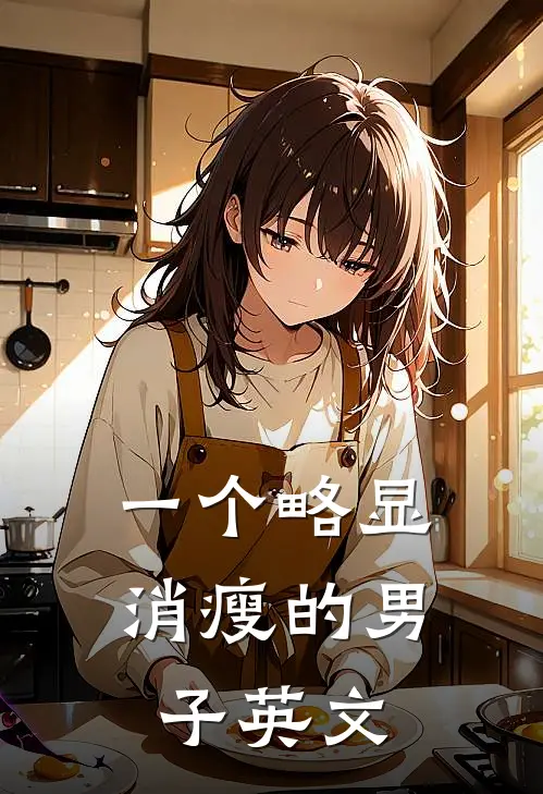 一个略显消瘦的男子英文