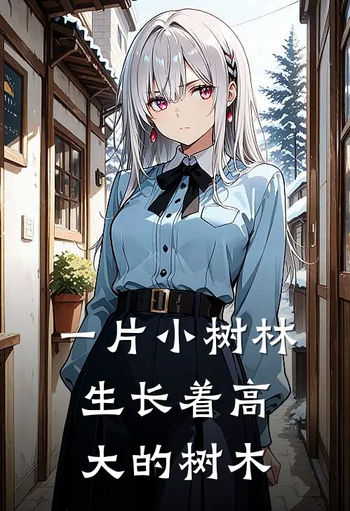 一片小树林生长着高大的树木