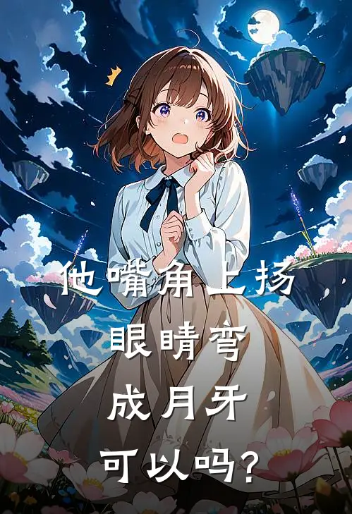 他嘴角上扬,眼睛弯成月牙,可以吗?