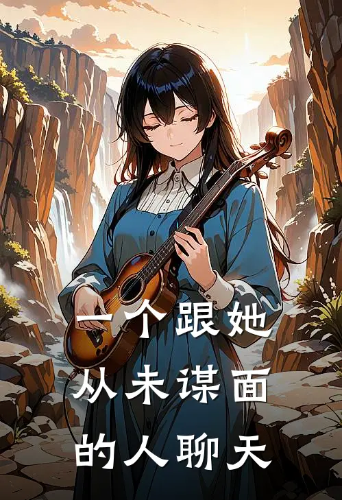 一个跟她从未谋面的人聊天