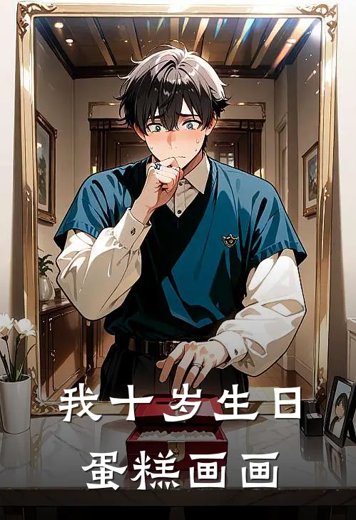 我十岁生日蛋糕画画