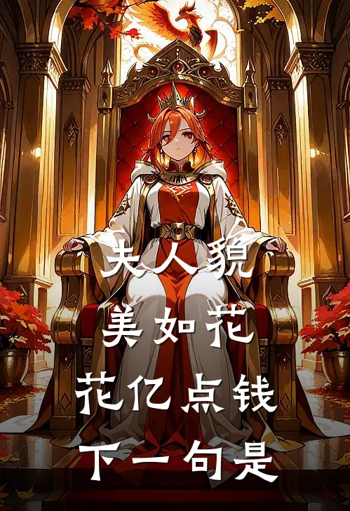 夫人貌美如花,花亿点钱,下一句是