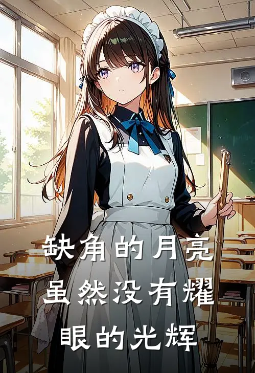 缺角的月亮虽然没有耀眼的光辉