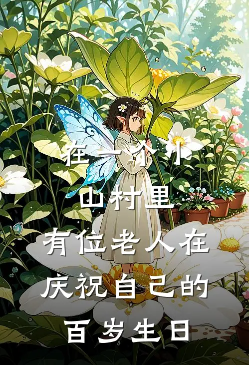 在一个小山村里,有位老人在庆祝自己的百岁生日
