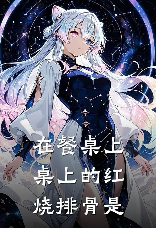 在餐桌上桌上的红烧排骨是