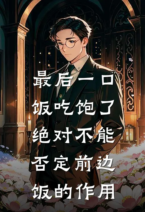 最后一口饭吃饱了,绝对不能否定前边饭的作用