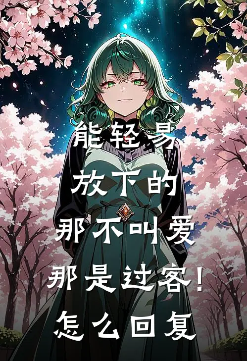 能轻易放下的,那不叫爱,那是过客!怎么回复