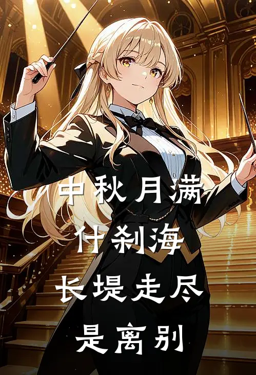 中秋月满什刹海，长堤走尽是离别