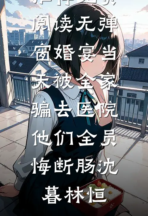 婚宴当天被全家骗去医院，他们全员悔断肠沈暮林恒已完结小说推荐_免费阅读无弹窗婚宴当天被全家骗去医院，他们全员悔断肠沈暮林恒