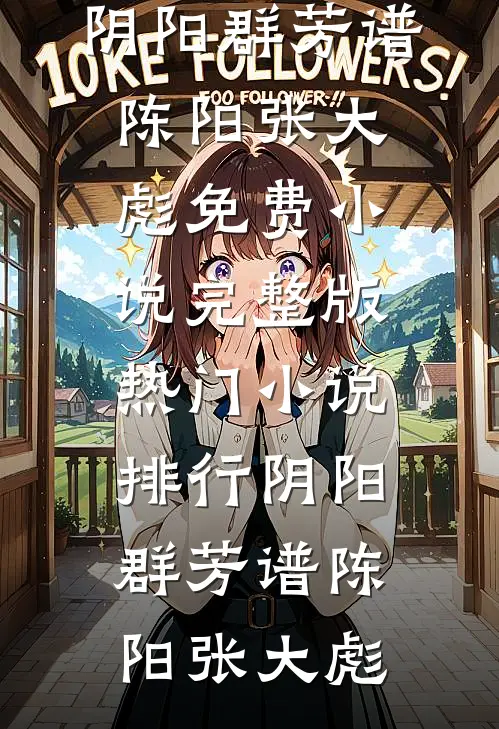 阴阳群芳谱陈阳张大彪免费小说完整版_热门小说排行阴阳群芳谱(陈阳张大彪)