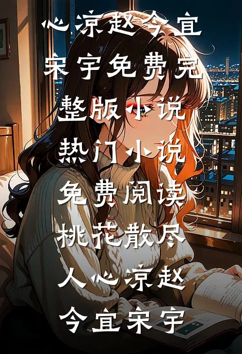 桃花散尽人心凉(赵今宜宋宇)免费完整版小说_热门小说免费阅读桃花散尽人心凉赵今宜宋宇