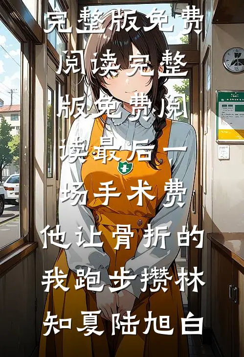 最后一场手术费，他让骨折的我跑步攒(林知夏陆旭白)完整版免费阅读_完整版免费阅读最后一场手术费，他让骨折的我跑步攒(林知夏陆旭白)