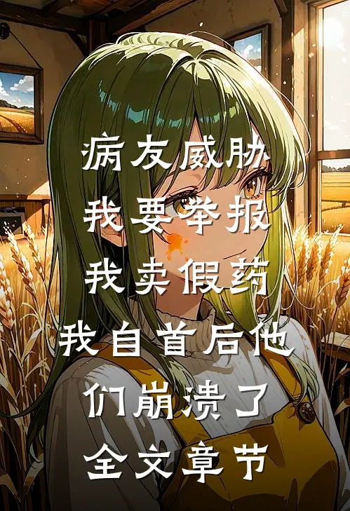 病友威胁我要举报我卖假药，我自首后他们崩溃了全文章节