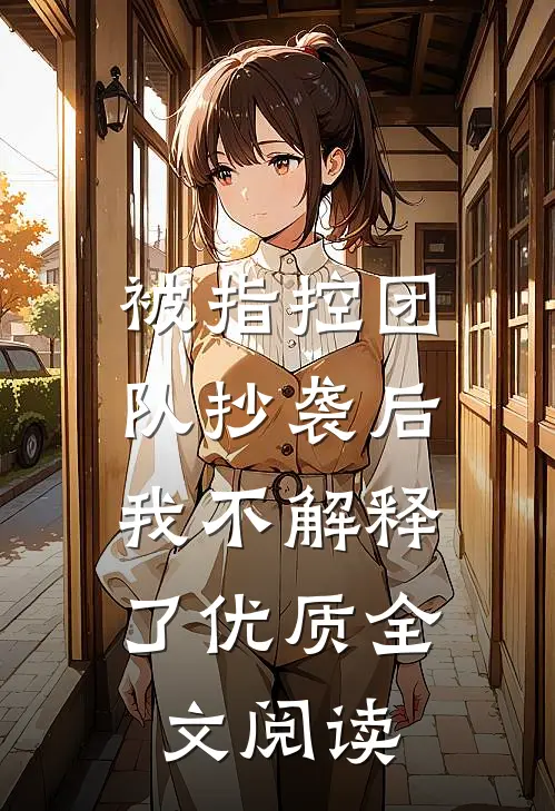 被指控团队抄袭后，我不解释了优质全文阅读