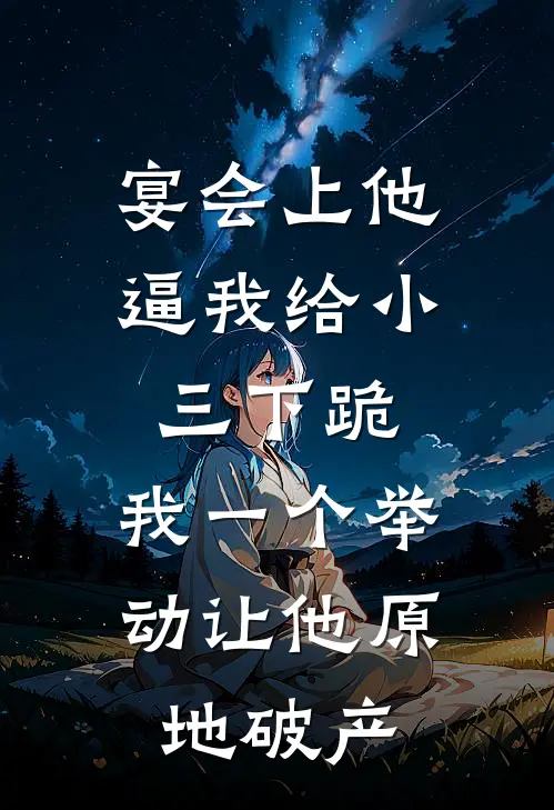 宴会上他逼我给小三下跪，我一个举动让他原地破产