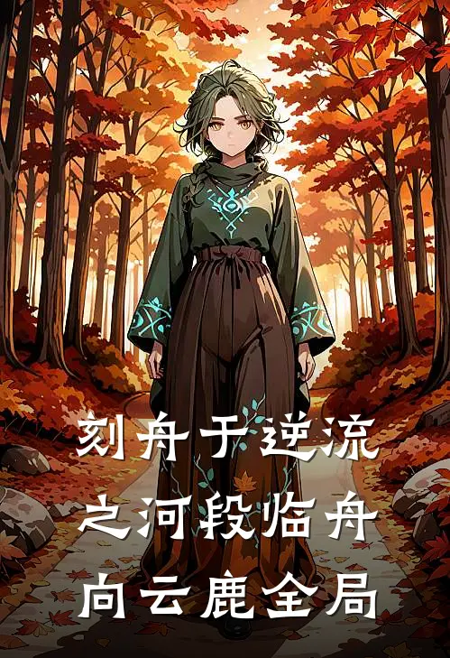 刻舟于逆流之河段临舟向云鹿全局