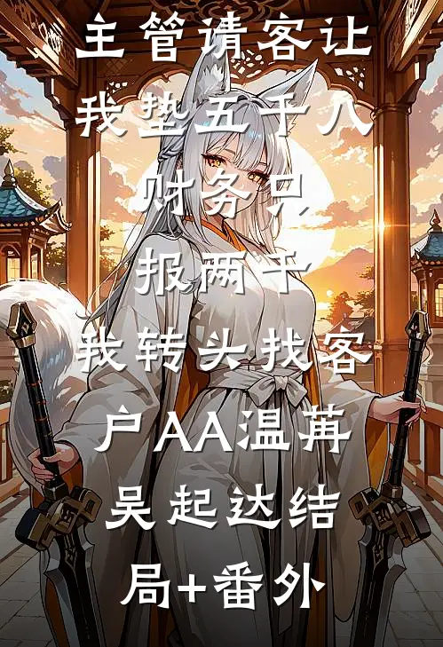 主管请客让我垫五千八，财务只报两千，我转头找客户AA温苒吴起达结局+番外
