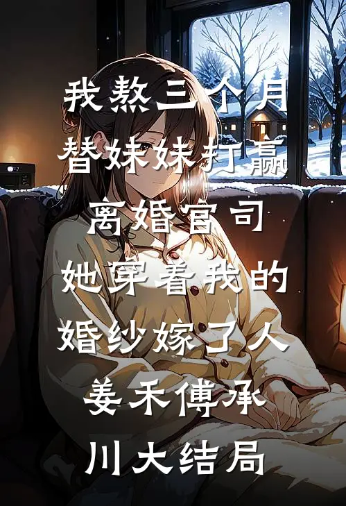 我熬三个月替妹妹打赢离婚官司，她穿着我的婚纱嫁了人姜禾傅承川大结局