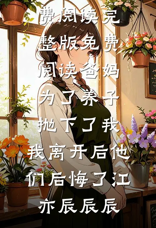 爸妈为了养子抛下了我，我离开后他们后悔了江亦辰辰辰免费小说免费阅读_完整版免费阅读爸妈为了养子抛下了我，我离开后他们后悔了江亦辰辰辰