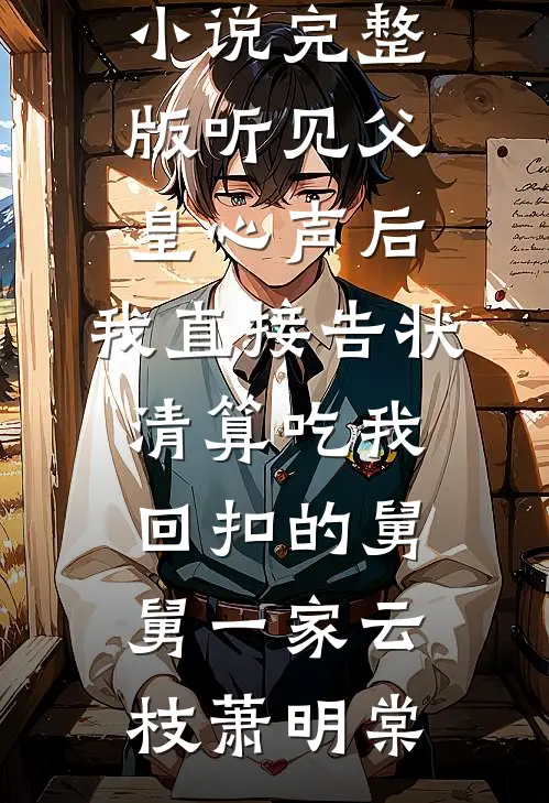听见父皇心声后，我直接告状清算吃我回扣的舅舅一家(云枝萧明棠)小说完结版_小说完整版听见父皇心声后，我直接告状清算吃我回扣的舅舅一家(云枝萧明棠)