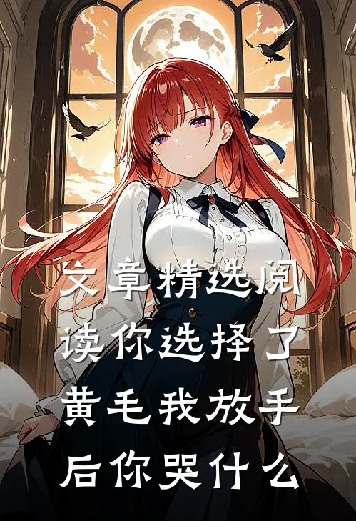 文章精选阅读你选择了黄毛我放手后你哭什么