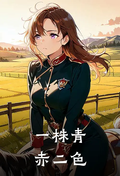 一株青赤二色的植物