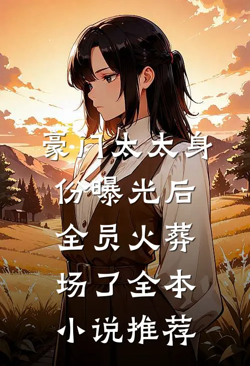 豪门太太身份曝光后，全员火葬场了全本小说推荐