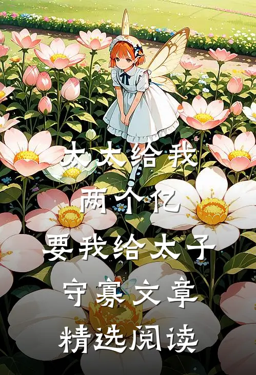 太太给我两个亿，要我给太子守寡文章精选阅读